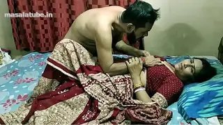 Desi MMS Indian milf bhabhi real sex with husband close friend! Clear hindi audio - Chori Chupe