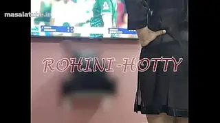 Hot Desi Celebration mood Tamil lady